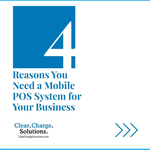 Only 4 of the many reasons you need a mobile POS system. Plus, our expert team handles system integrations and ongoing transactions with ease, so you can focus on what matters. And we're always here for ongoing support. Contact us now and change your business’ situation for the best! 
📞 877-847-4478 | ClearChargeSolutions.com

 #PaymentProcessing #SaveMoney #ClearChargeSolutions